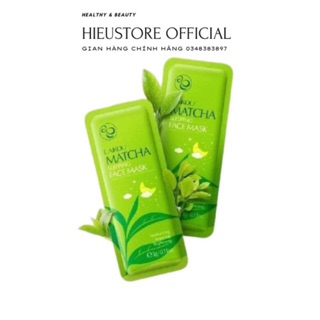 Mặt nạ ngủ bùn trà xanh sạch mụn matcha laikao