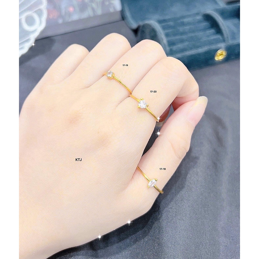 Nhẫn nữ ,mẫu nhẫn nhẹ hàng cao cấp