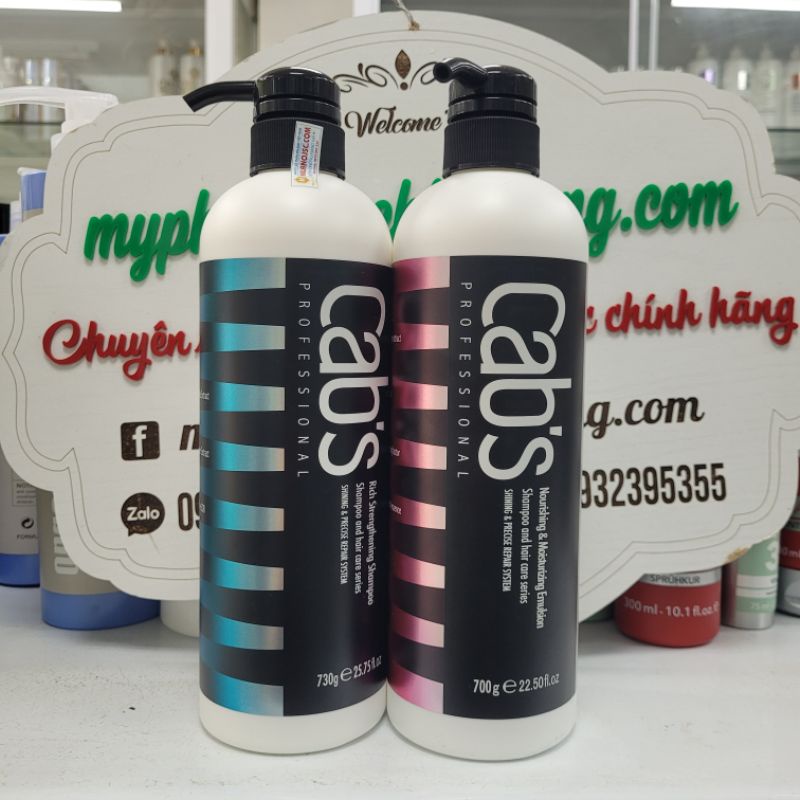 Dầu gội xả Cab's các dòng giảm gầu, rụng hay cho tóc khô 700g