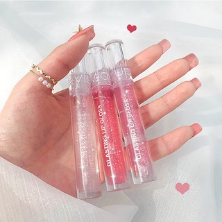 Son tint bóng MAXFINE mềm môi căng mọng môi Glasting Lip Gloss MAXF14