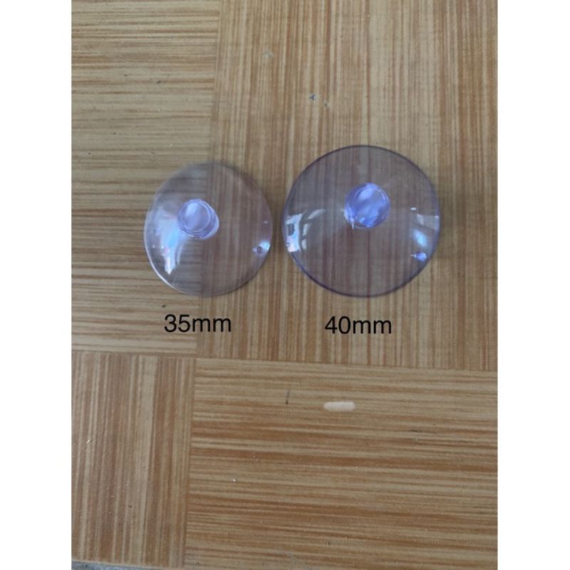 Núm nhựa hít kê kính:3,5cm và 4cm,núm nhựa chống xô mặt kính