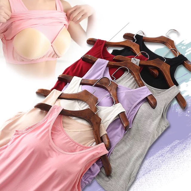 Áo Sát Nách Cotton Đệm Ngực Liền CT102 | BigBuy360 - bigbuy360.vn