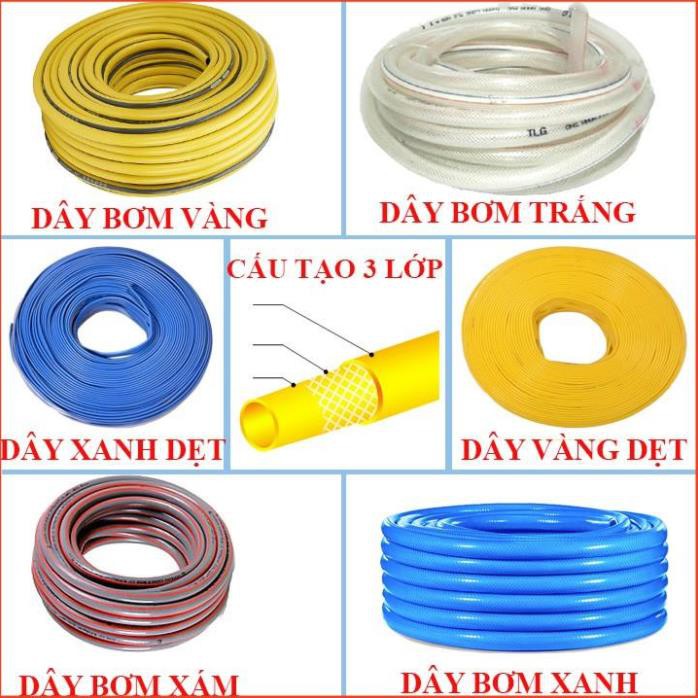 Bộ dây vòi xịt nước rửa xe,tưới cây tăng áp 3 lần 15m(cút nhựa nối 713-1) 206317