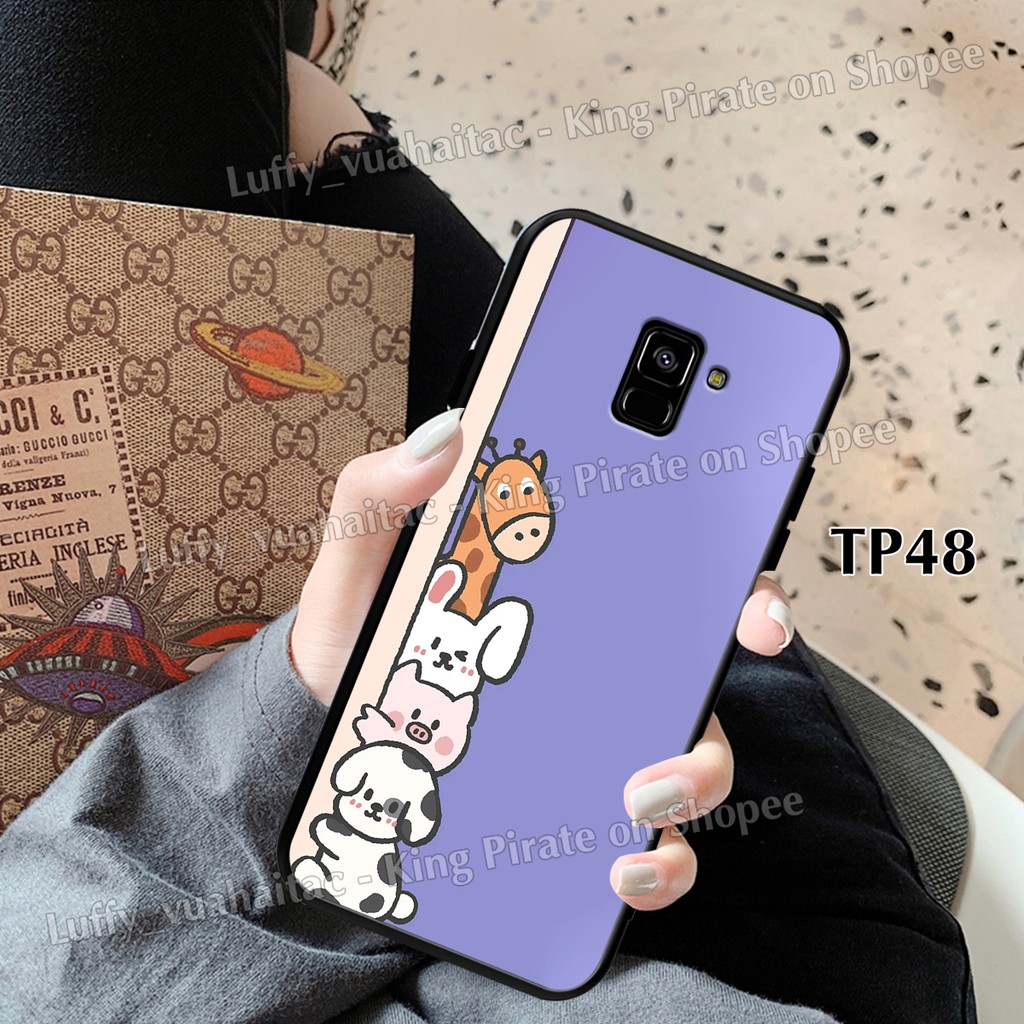Ốp lưng Samsung A6/A6 Plus/A8/A8 Plus in hình Bò sữa hot trend dễ thương, ốp chống bẩn cho Samsung siêu đẹp.