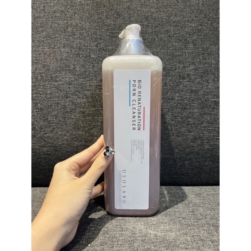 Sữa Rửa Mặt Usolab Bio Renaturation PDRN Làm Sạch Sâu - Phục Hồi - Làm Dịu Da Treatment