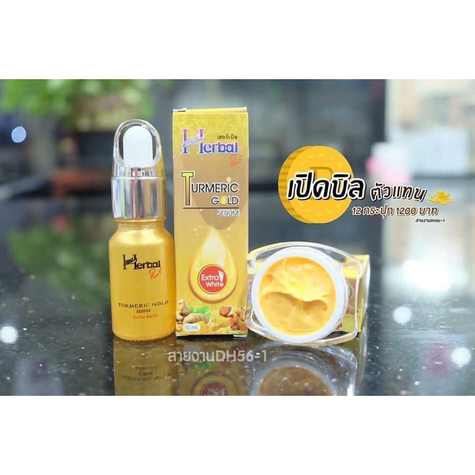 SERUM NGHỆ HERBAL TURMERIC GOLD THÁI LAN 10ml | BigBuy360 - bigbuy360.vn