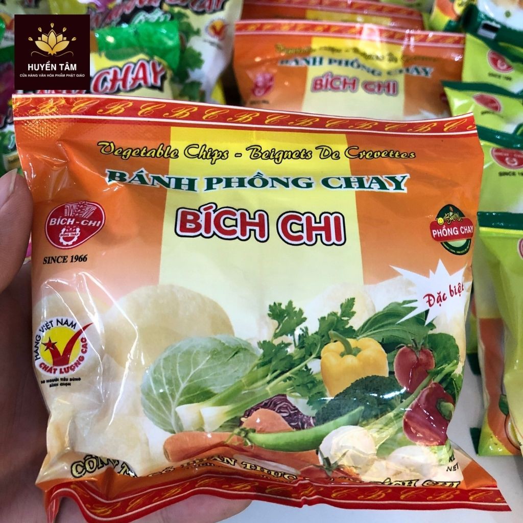 Bánh phồng tôm chay Bích Chi (100/gói)