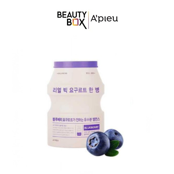 Mặt Nạ Giấy A'Pieu Real Big Yogurt One-Bottle 21g