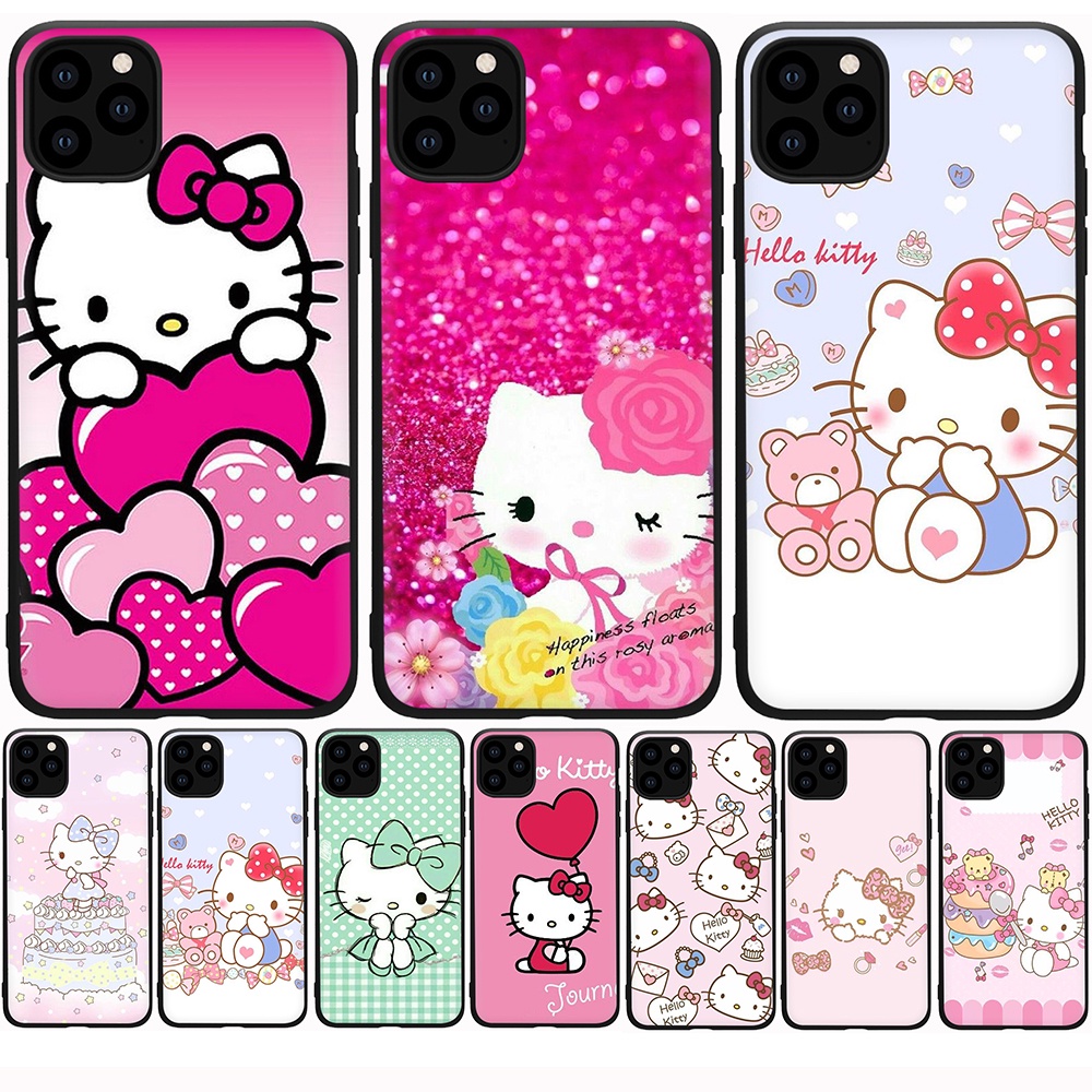 Ốp Lưng Hello kitty Dễ Thương Cho iPhone 6/6S/7/8/6 Plus/6S Plus/7 Plus/8 Plus