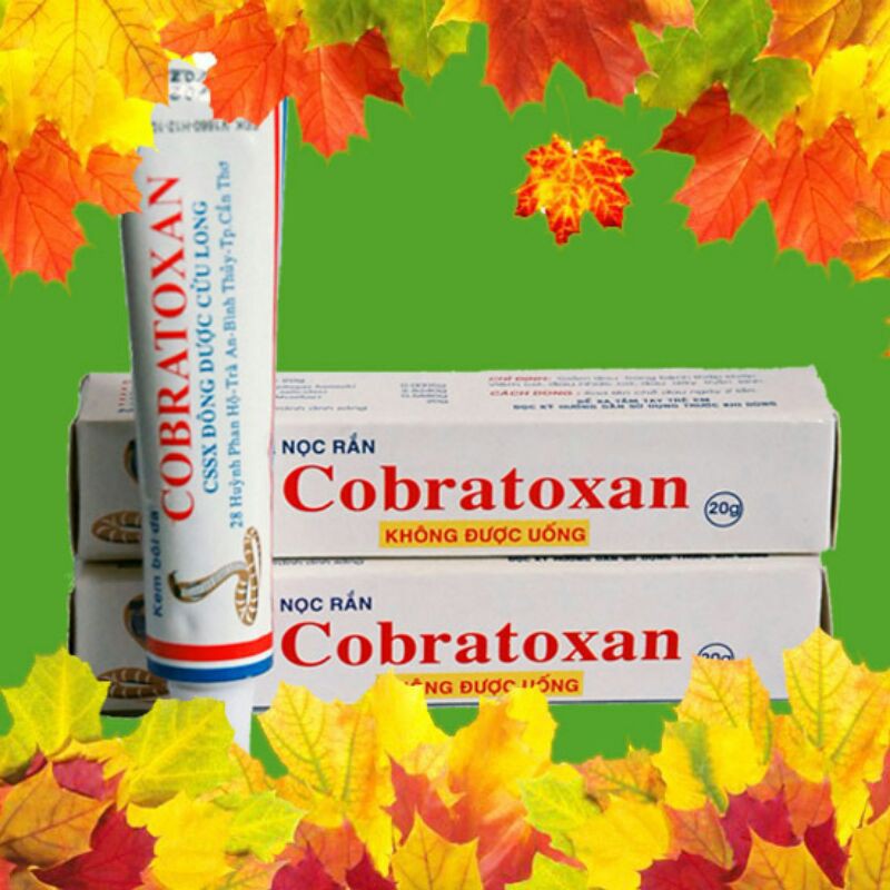 kem xoa nọc rắn Cobratoxan ( 20g)