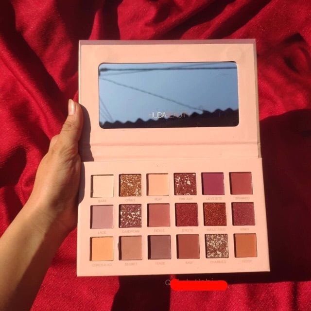 [Bảng 18 ô nhũ và lì] Phấn mắt NUDE NEW HUDABEAUTY