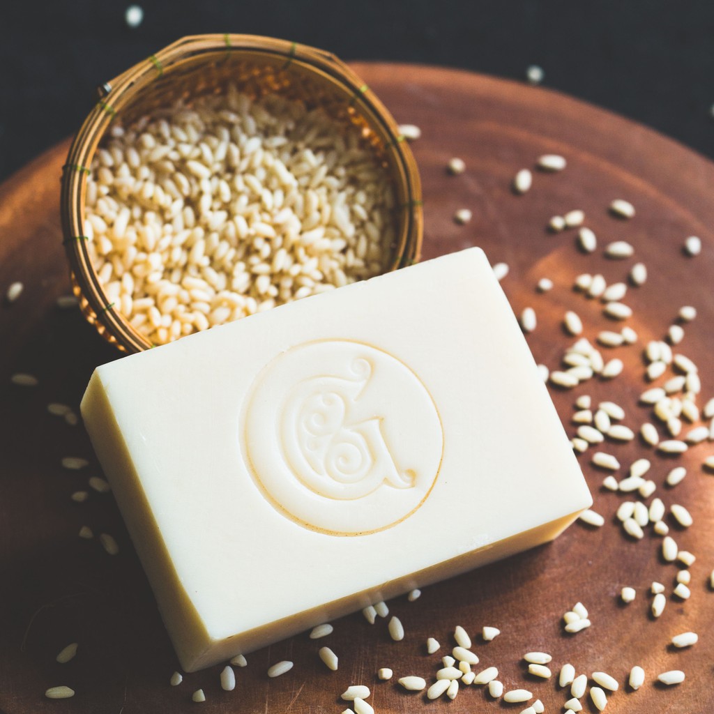 Xà phòng handmade Gạo  từ Green Garden