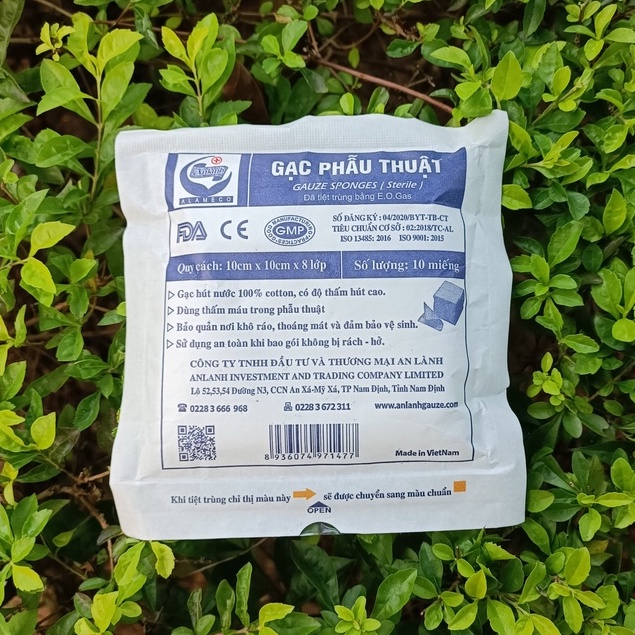 Gạc đắp mặt nạ, gạc phẫu thuật hút nước dùng trong spa