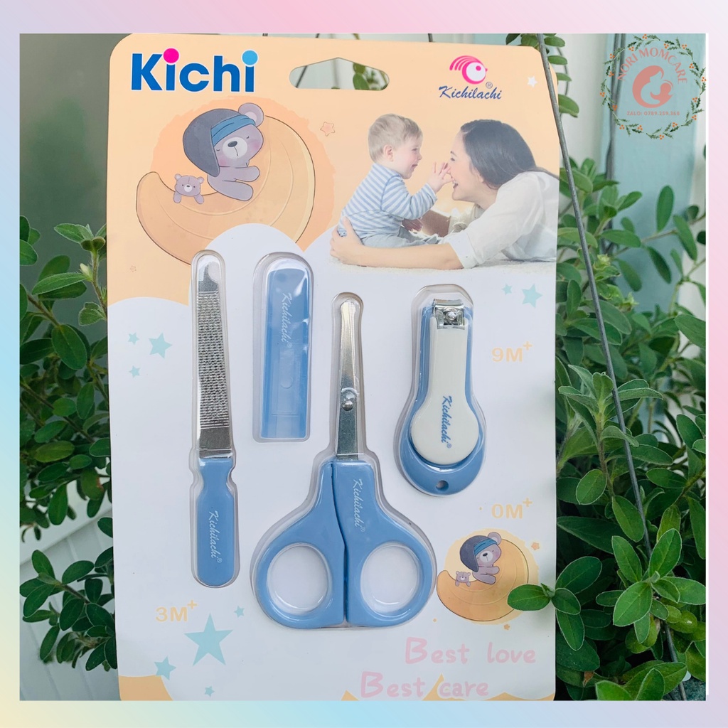 Bộ Cắt Dũa Móng Tay cho bé 3 Chi Tiết Kichilachi