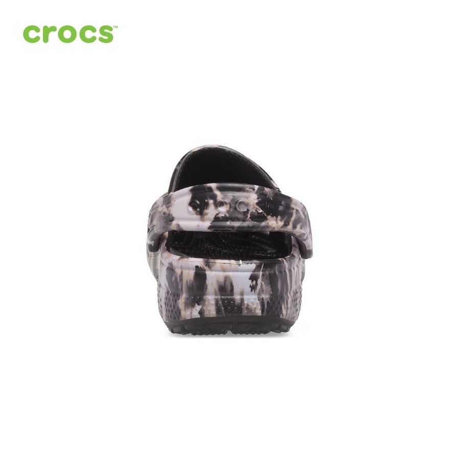 Giày lười clog unisex Crocs Bleach Dye - 207326-001