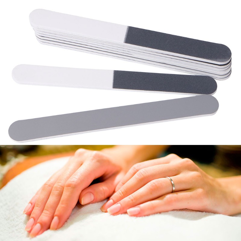 [Hàng mới về] Dụng cụ đánh bóng móng tay 3 mặt