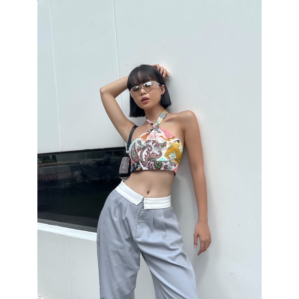 Grei Pants - Quần kaki mềm ống rộng trễ eo - Thiết kế bởi IAMCOCO.OFFICIAL