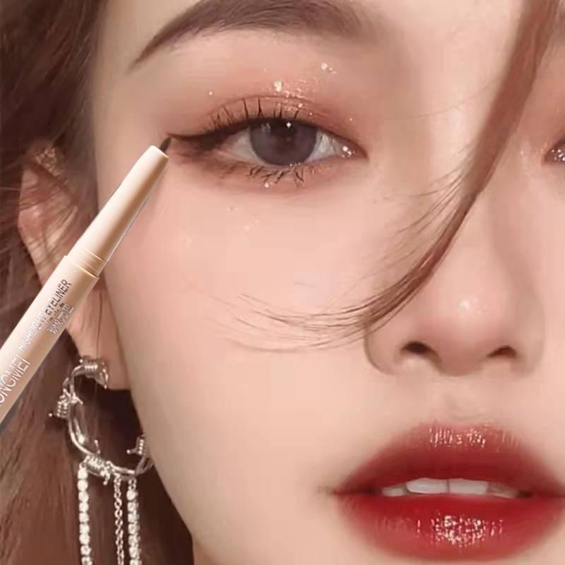 Bút Kẻ Mắt DIKALU Màu Lấp Lánh Chống Thấm Nước Lâu Trôi