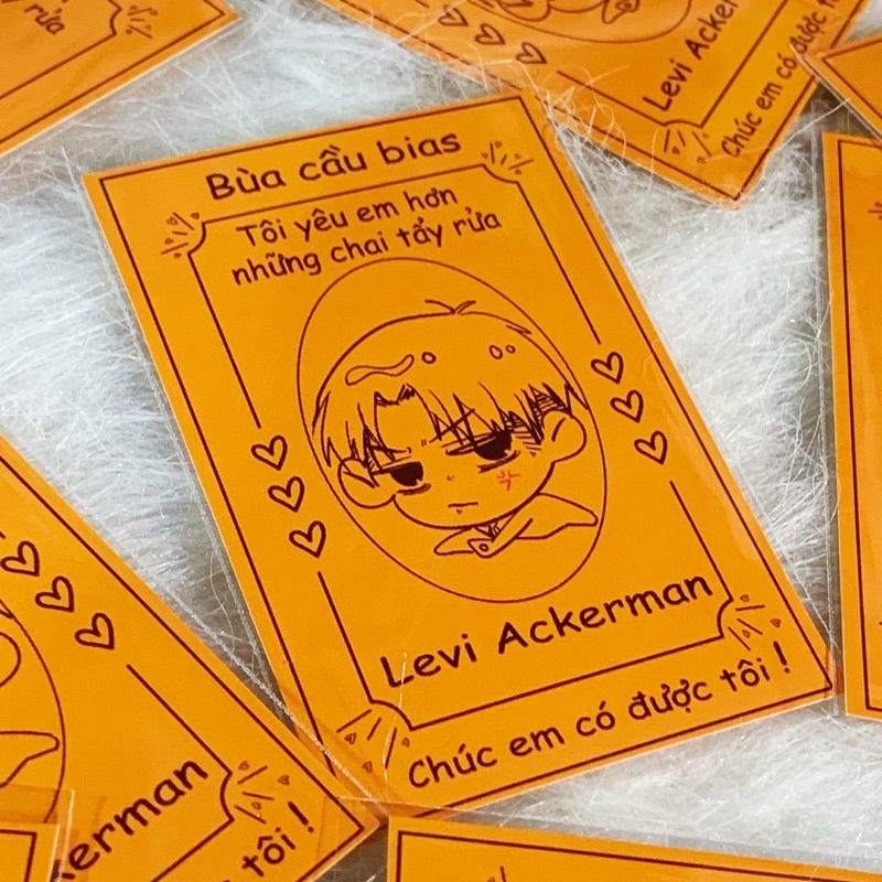 Card Levi Attack on Titan