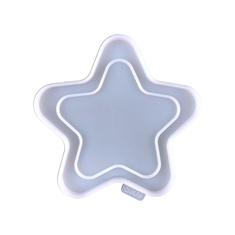 Khuôn Silicone Hình Vỏ Sò / Mặt Trời / Ngôi Sao Dùng Làm Trang Sức Diy