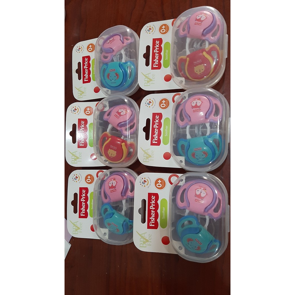 Set 2 ty ngậm Fisher Price Thái Lan FB201254