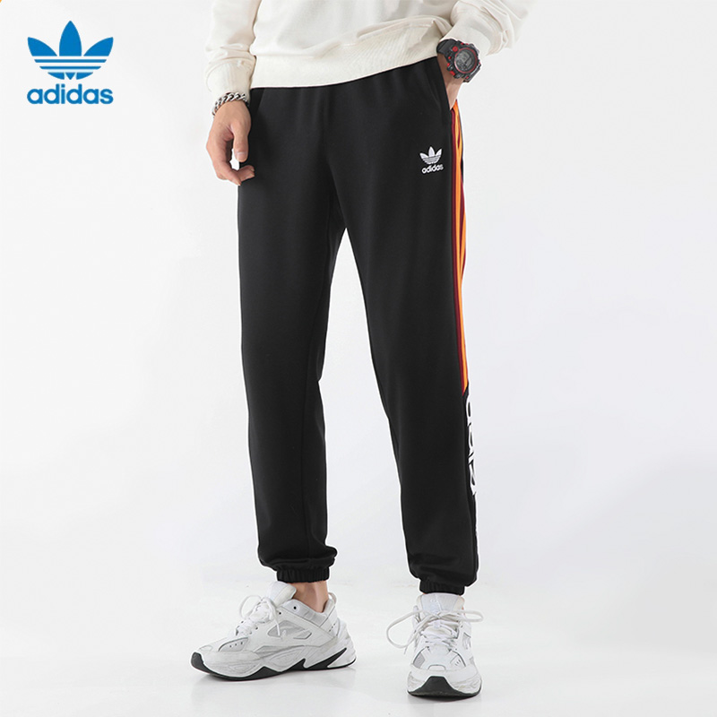 Quần dài thể thao Adidas Trefoil kẻ 3 sọc 100% 12.12