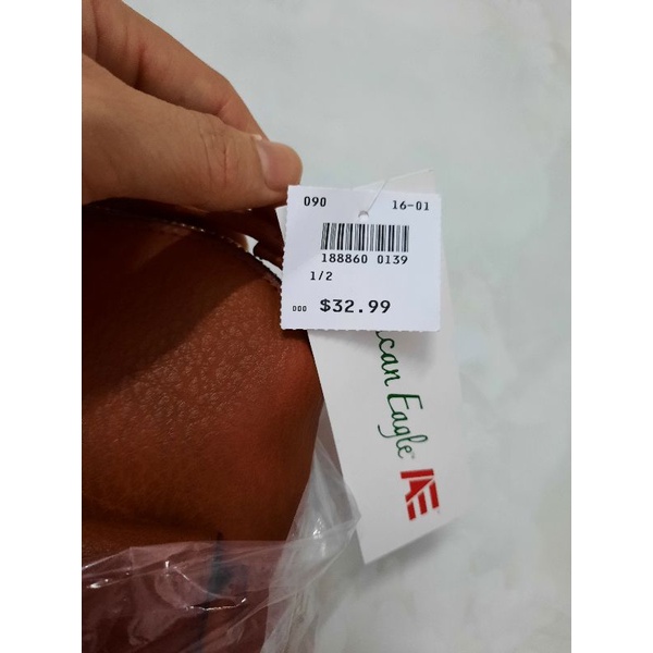 Túi da đeo chéo xuất Mỹ American Eagle