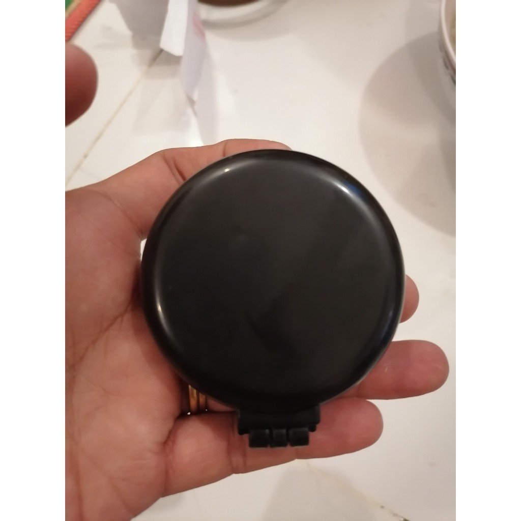 Gương trang điểm mini gấp gọn kiêm lược chải đầu màu ngẫu nhiên