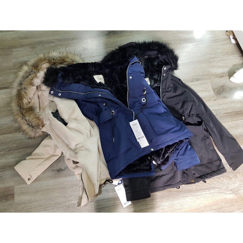 Áo parka lót lông