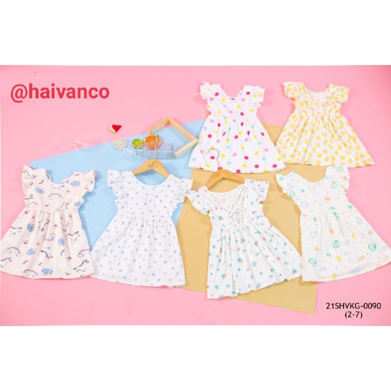 ĐẦM VÁY BÉ GÁI THUN MÁT MẺ( NHIỀU MẪU) COTTON 4 CHIỀU MỀM MẠI VÀ THOÁNG MÁT ĐI HỌC ĐI CHƠI ĐỀU ĐẸP CHO BÉ TỪ 10-22KG