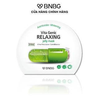 Mặt nạ dưỡng ẩm giúp thư giãn và phục hồi làn da mệt mỏi Banobagi Vita Genic Relaxing Jelly Mask (Vitamin B) 30ml