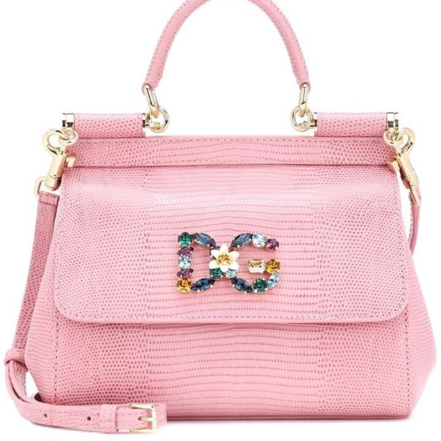 TÚI D.G SICILY PINK 🎀 TÚI XÁCH NỮ HỒNG DỄ THƯƠNG 🎀 SANG CHẢNH ❤️FULLBOX -SUPER ĐẸP❌ GIÁ RẺ NHẤT