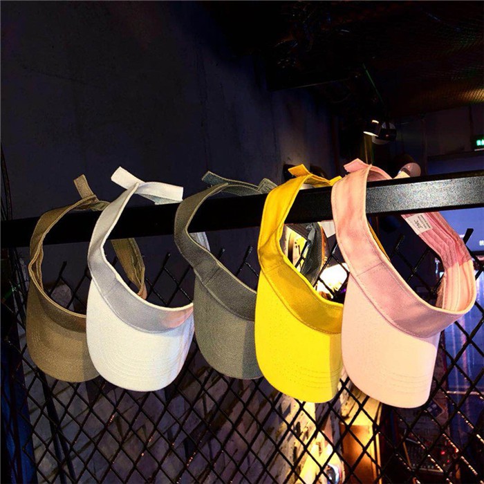 Mũ Lưỡi Trai Không Chóp Phong Cách Hàn Quốc Thời Trang Cho Nam Và Nữ