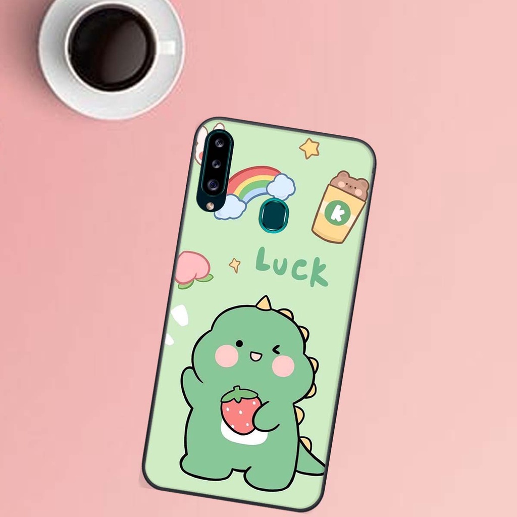 Ốp lưng Samsung A20S in hình khủng long , gấu nâu xinh xắn, siêu cute  mà còn vô cùng RẺ -ĐẸP