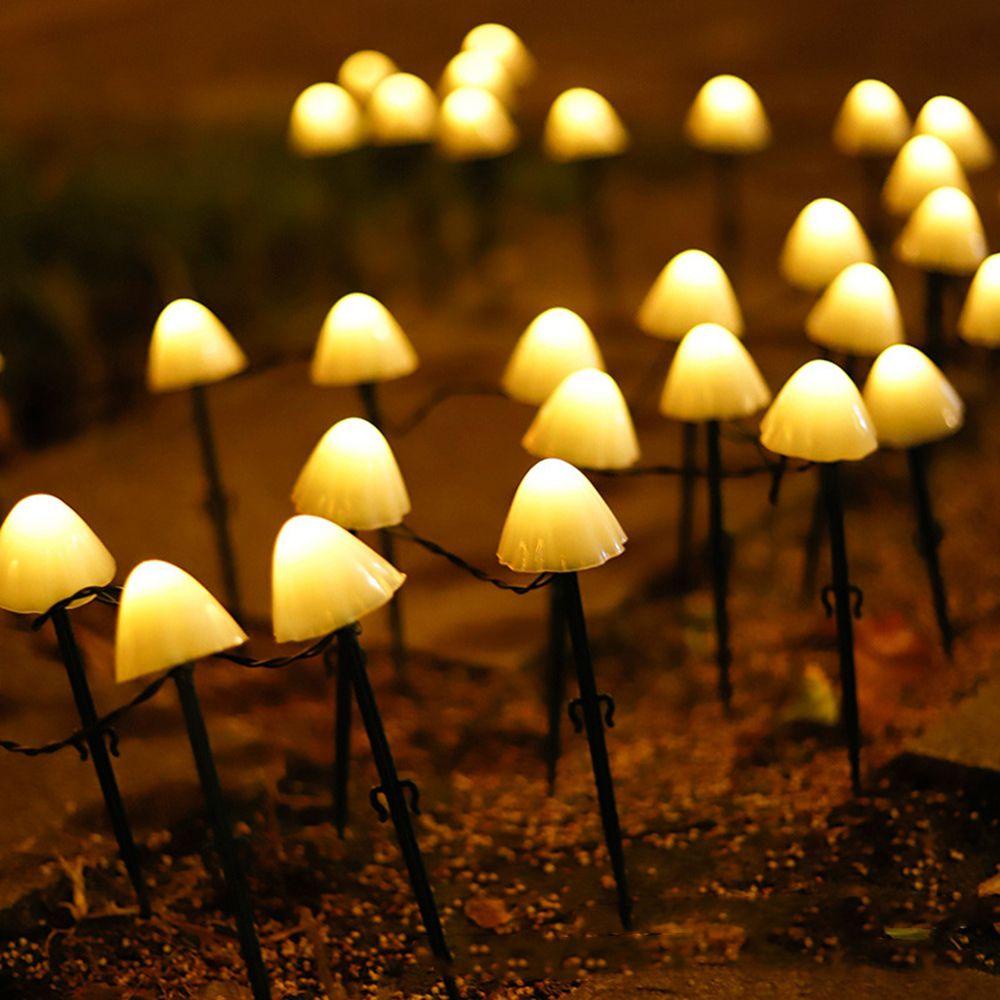 YIYU Dây Đèn LED Hình Vòng Hoa Trang Trí