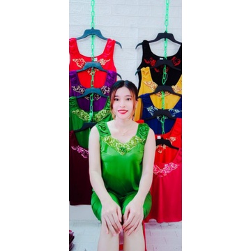 Đồ bộ nữ , đồ bộ thun lạnh phối ren nổi tay bảng nhún