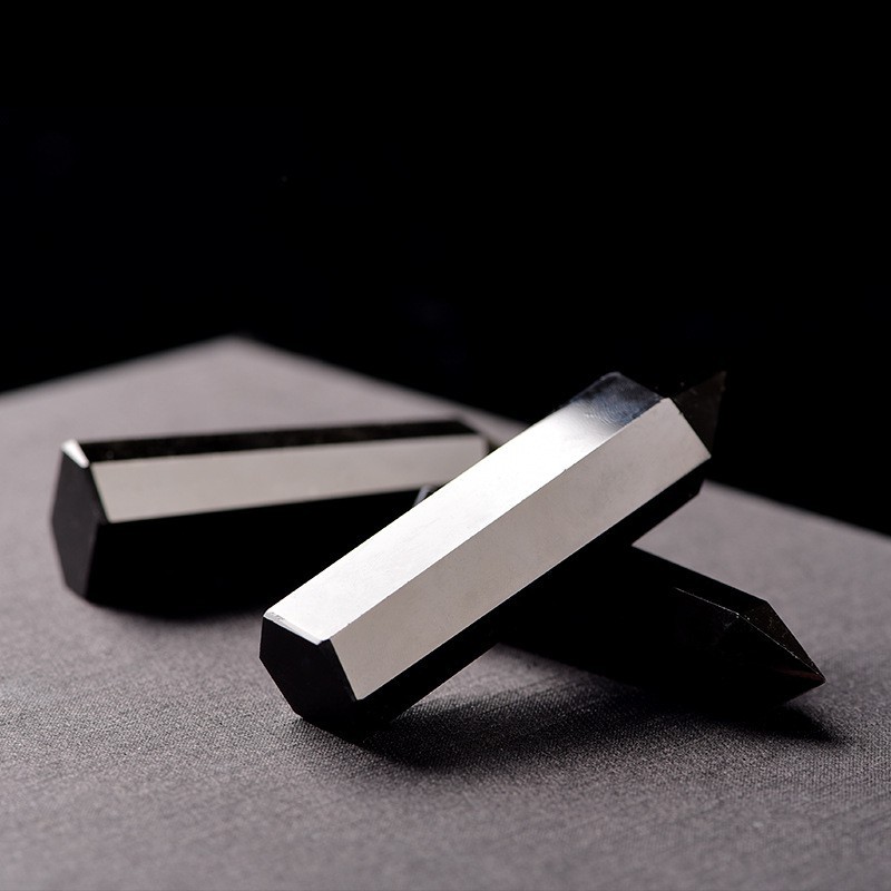 Đá Thạch Anh Đen Tự Nhiên Đầu Lục Giác