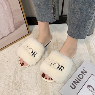 dép lông hàn quốc Dior cho nữ