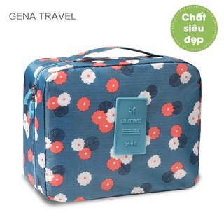Túi Đựng Mỹ Phẩm Hàn Quốc Tiện Lợi (hộp hoa)