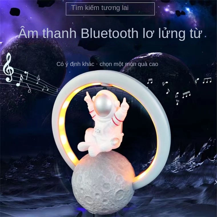 Loa Bluetooth Không Dây Âm Thanh Siêu Trầm Từ Tính Hình Phi Hành Gia