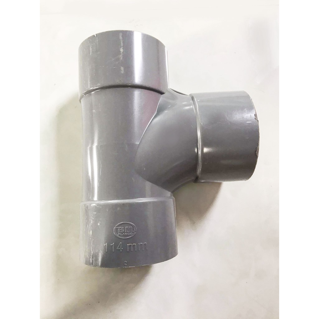 Tê cong Pvc Bình Minh phi 114