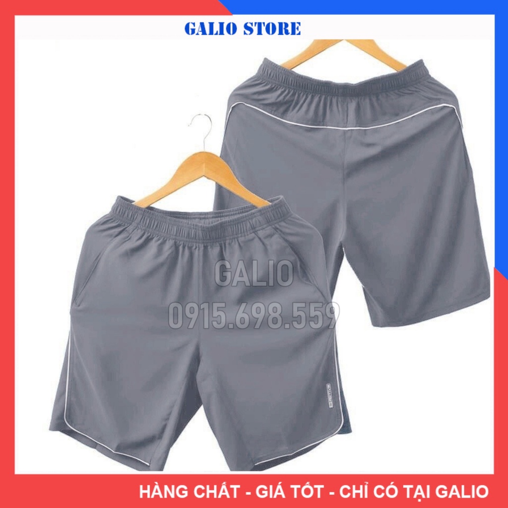Quần đùi nam thể thao 5S vải dù gió, Quần short nam năng động mặc nhà thoải mái vận động | Galio