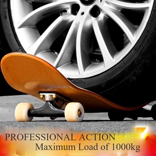[tặng Full PK] WITESS Ván Trượt Skateboard Thương Hiệu Thi đấu Trick Chuyên Nghiệp Abec 11 85A 9 Lớp Lõi đỏ Cường Lực