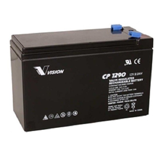 Ắc Quy Vision CP1290 12V-9Ah - Chuyên Dùng Cho Nguồn Dự Phòng (UPS, Inverter,..)