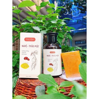 Sữa tắm nghệ thảo mộc - 350ml- mịn da