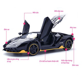 Mô hình siêu xe Lamborghini LP770 tỷ lệ 1:32