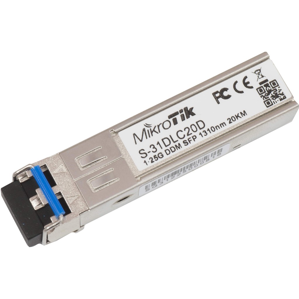 Mikrotik SFP (1.25G) module, 20KM, Single Mode