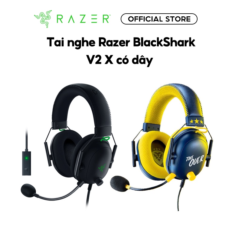 Tai nghe Razer BlackShark V2-Wired-USB Sound Card_RZ04-03230100-R3M1