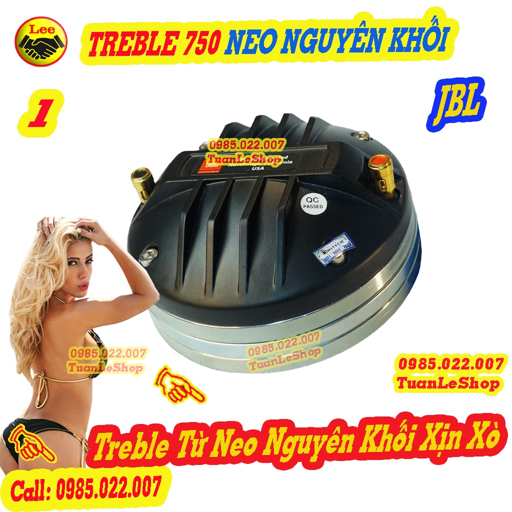 2 LOA TREBLE 750 NEO NGUYÊN KHỐI - COIL 74,5MM – GIÁ 02 CỦ TREBLE  - TREP 750 NEO J B L