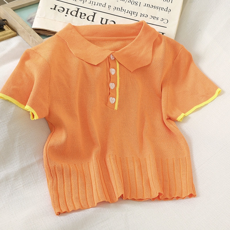 Áo Thun Polo Tay Ngắn Dáng Ôm Thời Trang Mùa Hè | BigBuy360 - bigbuy360.vn